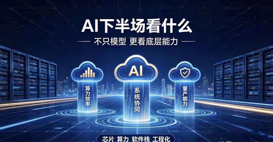 AI竞争下半场：芯片才是真正的天花板有个现象很反直觉：我们每天都在讨论AI模型、