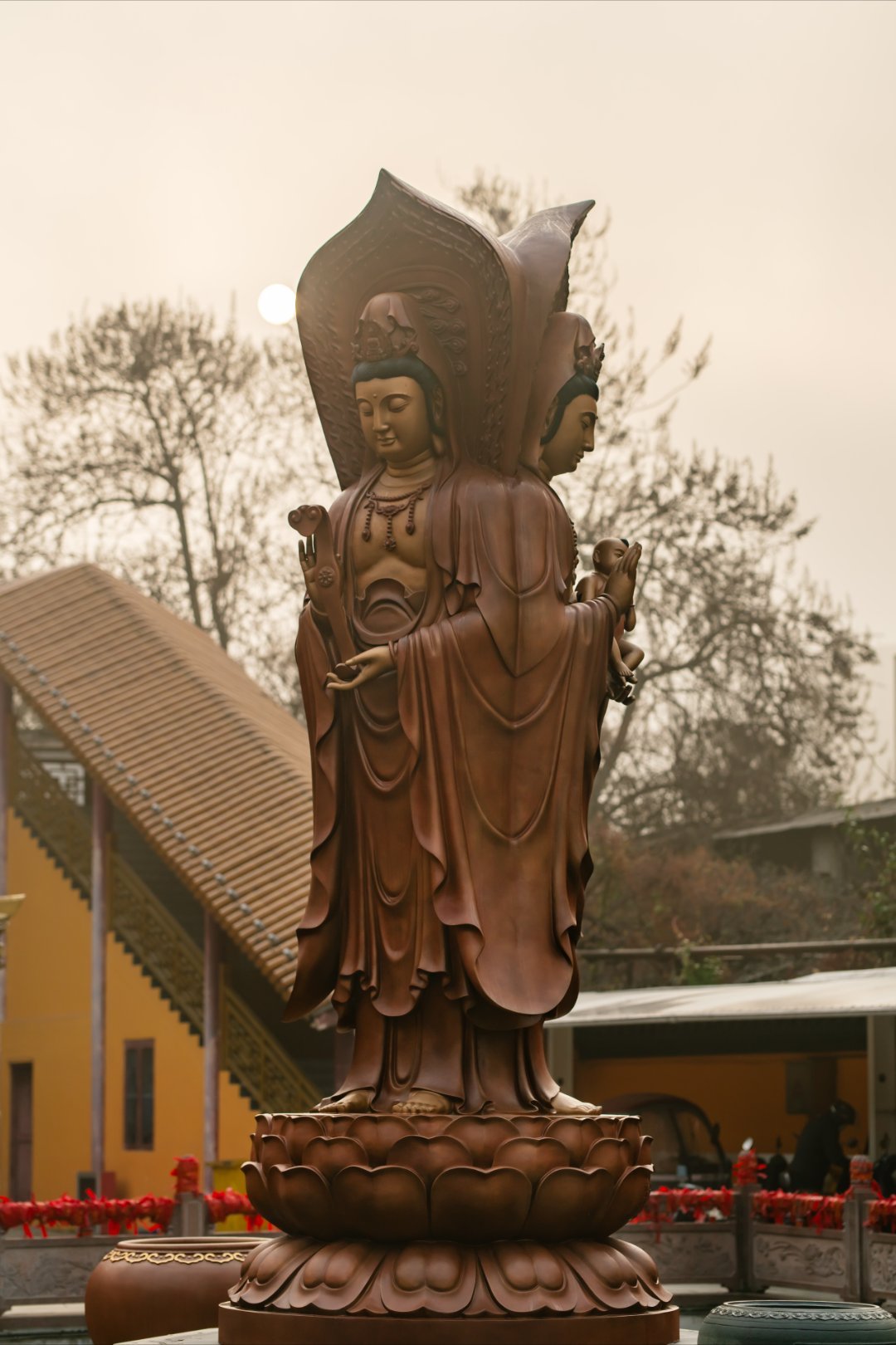 *在路上*芜湖广济寺...安徽芜湖...哈，只记得发脾气了...还有芜湖挺宜居，