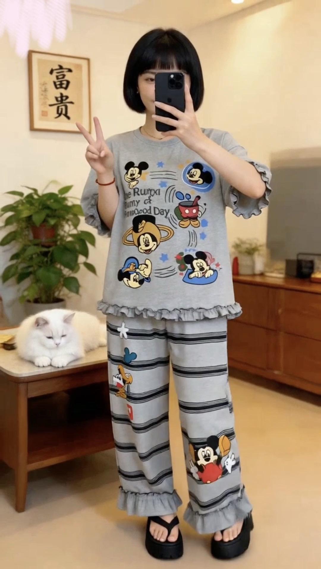 睡衣 居家服 卡通套装