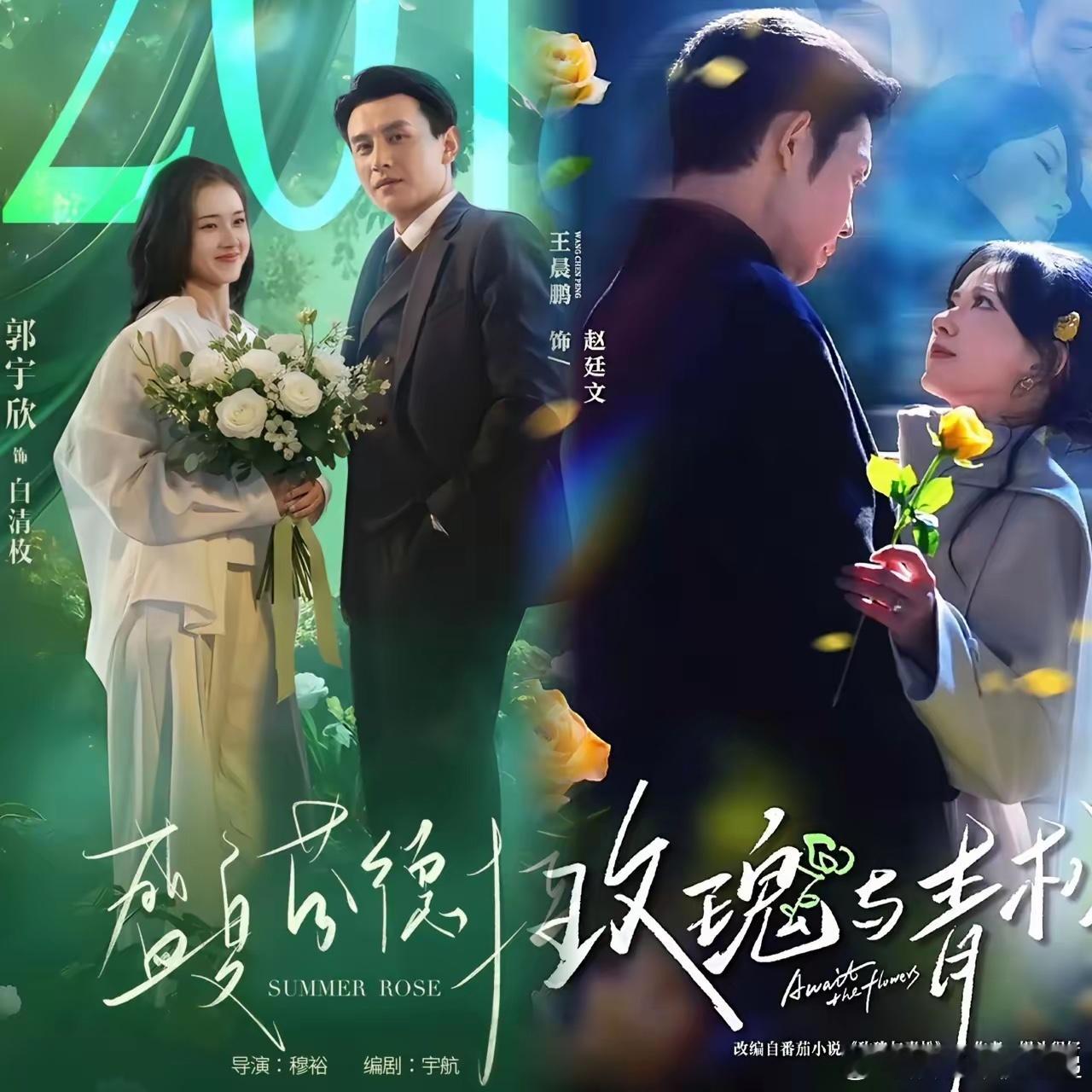 我把《玫瑰与青松》追完了，心里很痛快！这剧太对我胃口了。很多人可能爱看《盛夏芬德