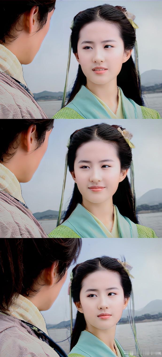 #刘亦菲17岁的作品vs37岁的作品#17岁的刘亦菲在《仙剑一》中初露锋芒，如今