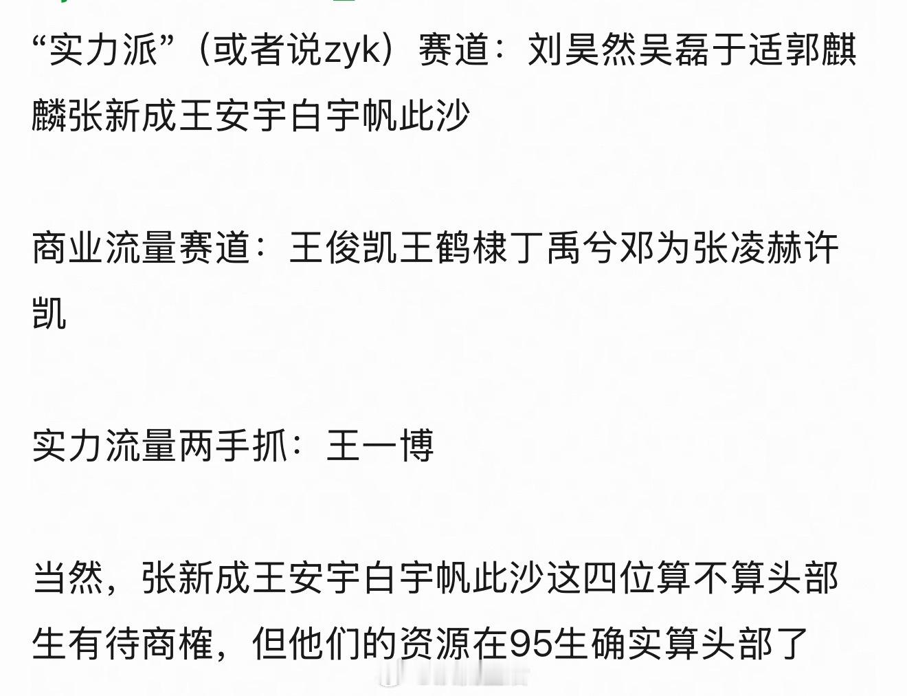 网友对95🥜格局分析 