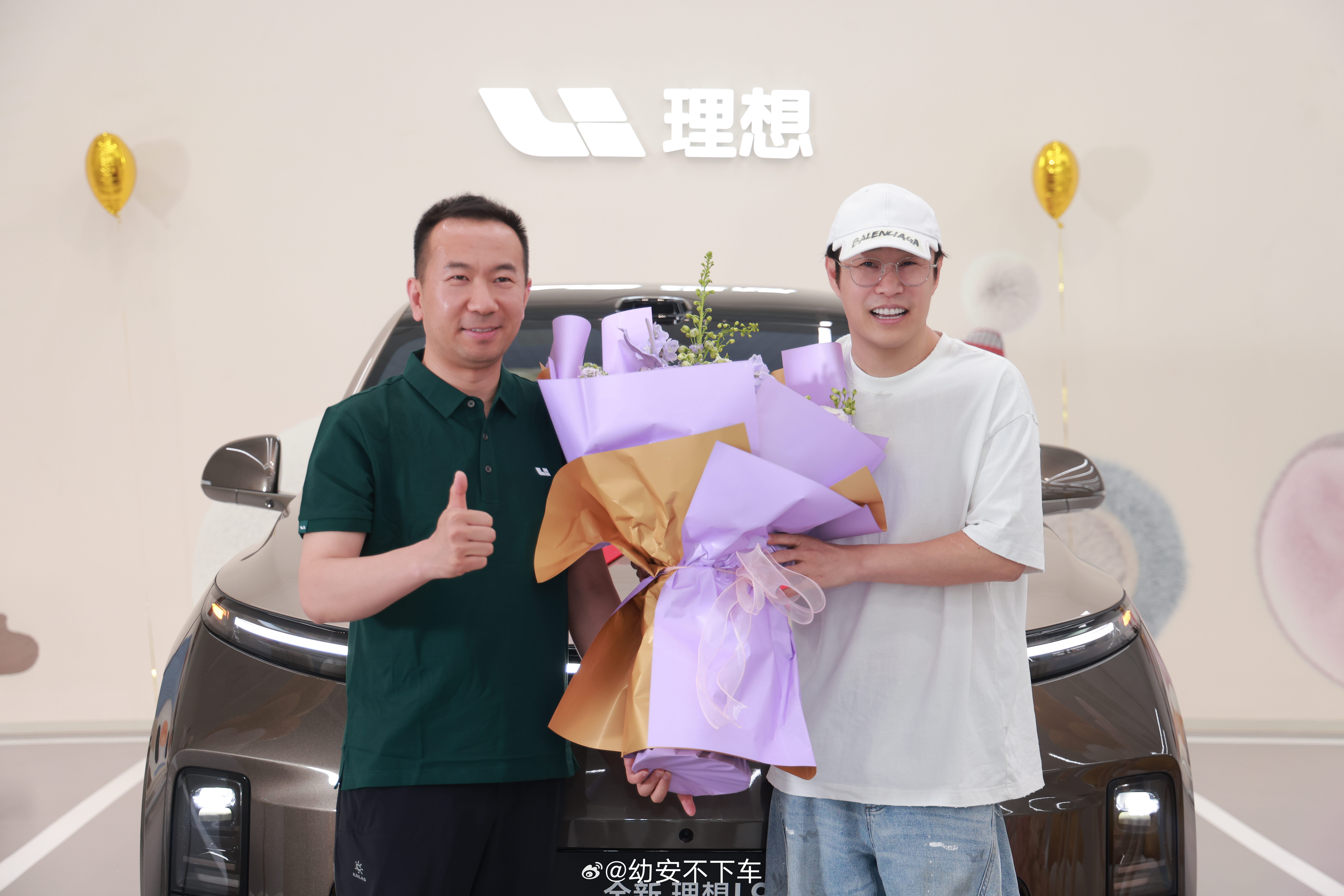 🚗理想汽车明星车主+1，小沈阳也提车啦！最近我发过的提车明星：王勉 网页链接黄