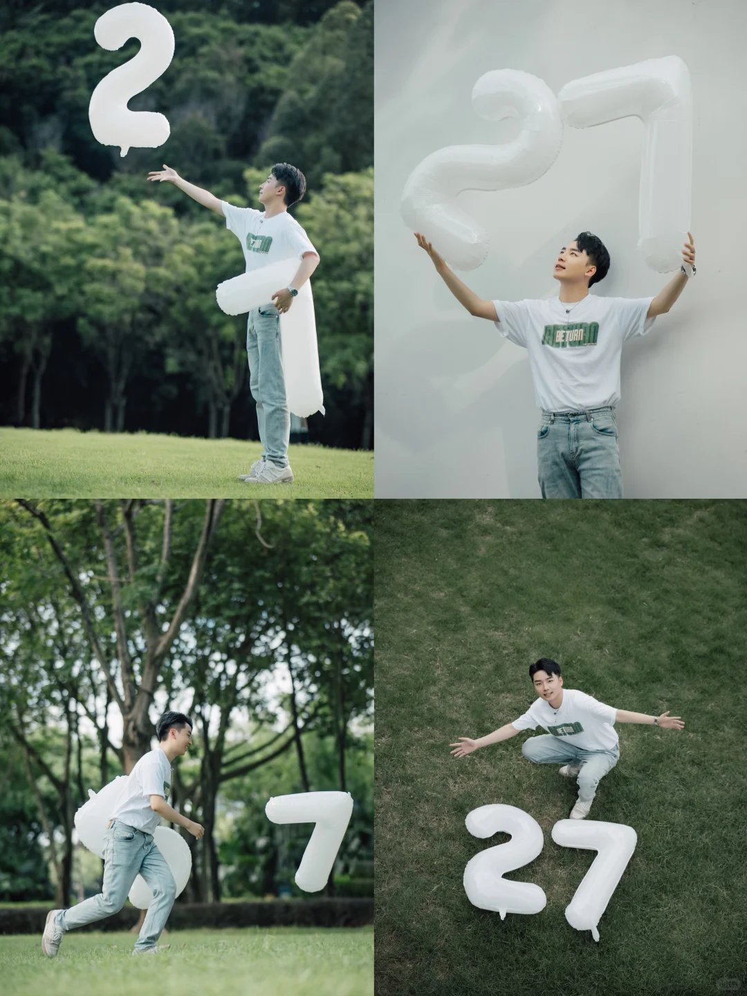 佛山拍照📷在公园，拍出有氛围感的生日写真