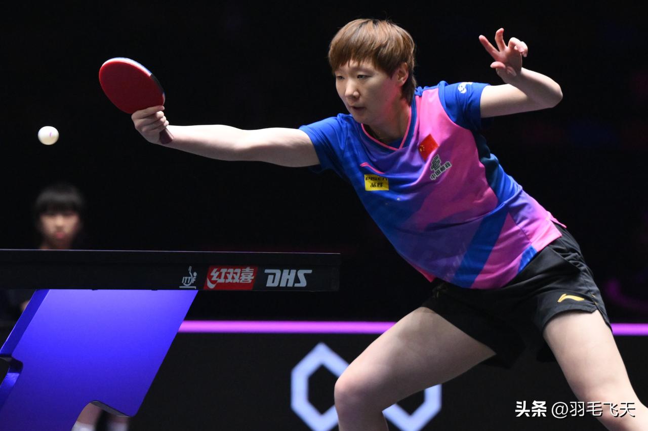 王曼昱让张本美和生无可恋
日本一姐张本美和实力不容小觑，一般人真不是她的对手，可