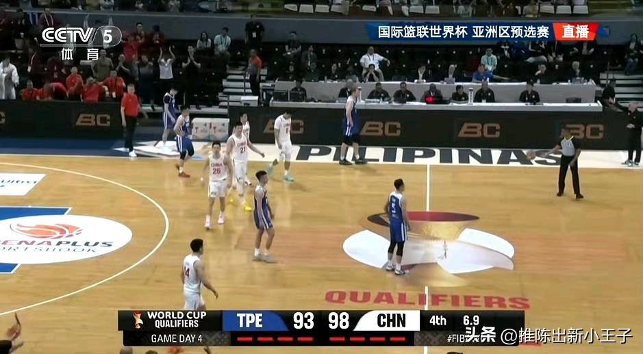 中国男篮三军用命，100-93击败中国台北男篮，取得两连胜
北京时间3月1日下午