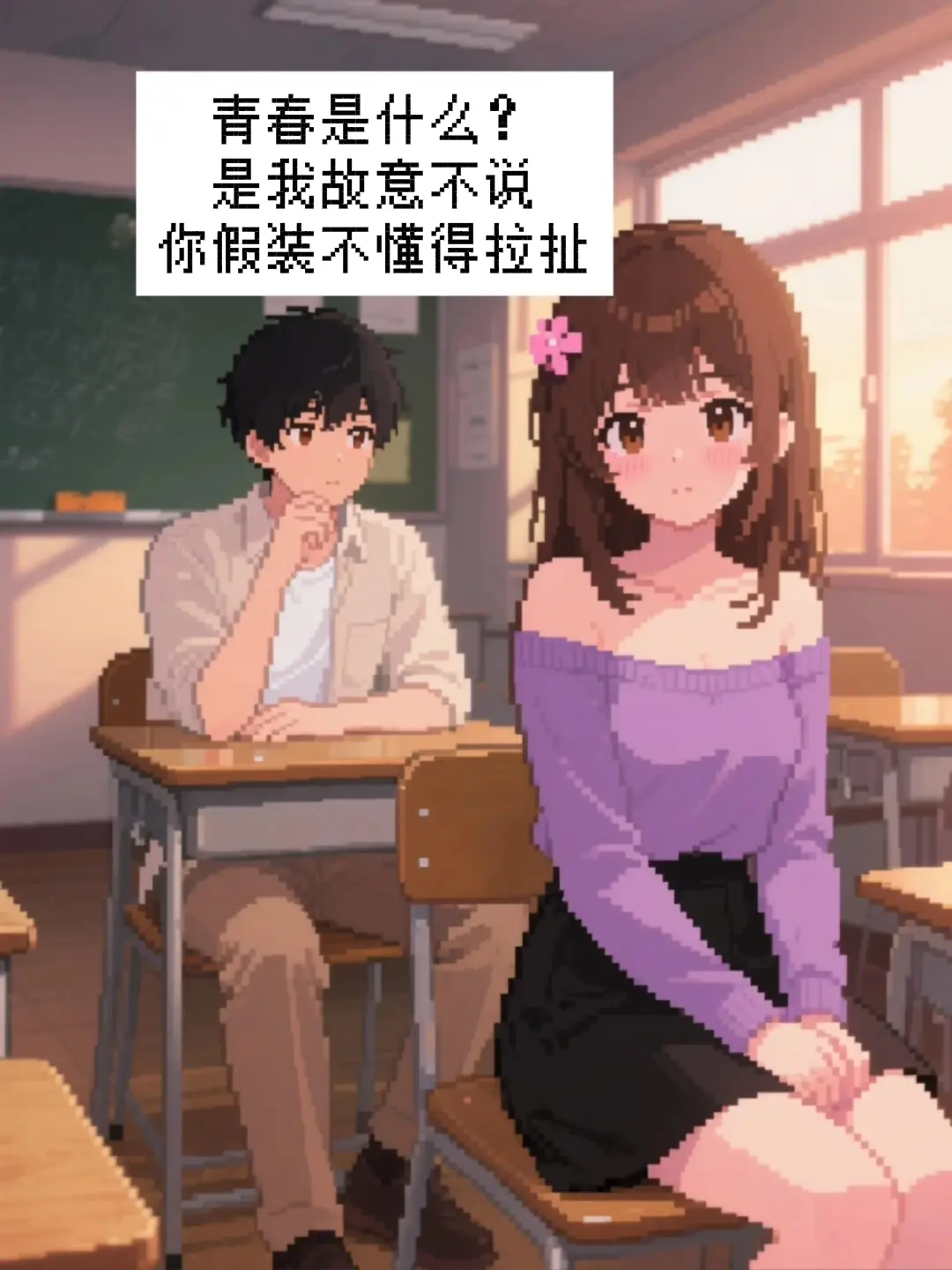 也许遗憾就是：一个人无法同时拥有青春和对青春的感受