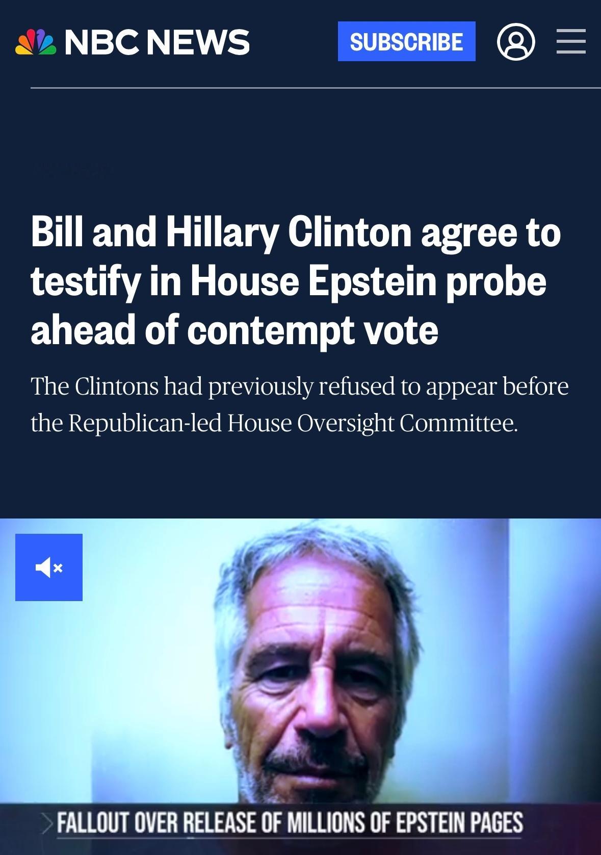 据多家媒体报道，美国前美国总统比尔·克林顿及其妻子、前国务卿希拉里·克林顿于2月