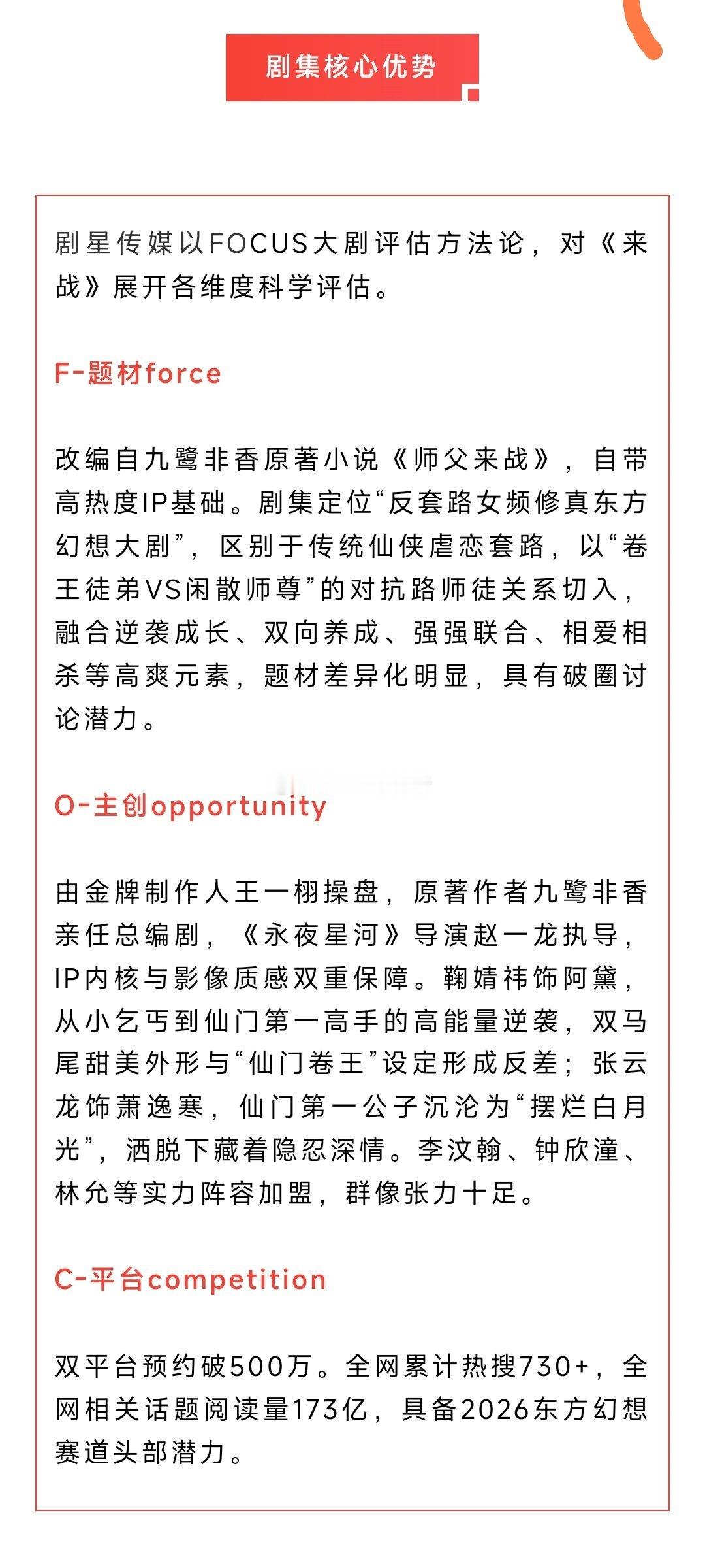 鞠婧祎 张云龙《来战》招商看点，【播出时间】预计8月-9月，腾讯爱奇艺F-题材改