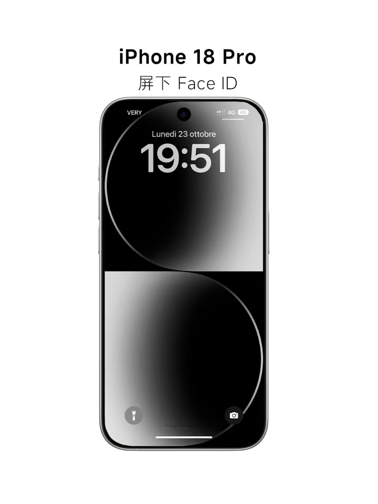 iPhone18Pro系列屏幕曝光居中单挖孔挺好的，提升视觉冲击力，可千万别像图
