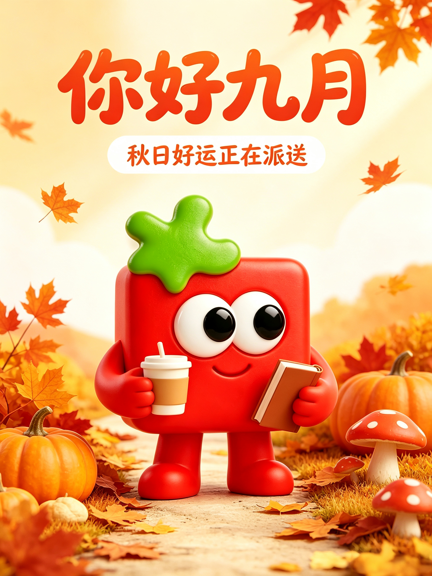 你好九月 是重新出发的好时节。愿你有新的目标、新的勇气、新的收获，一路向阳，万事