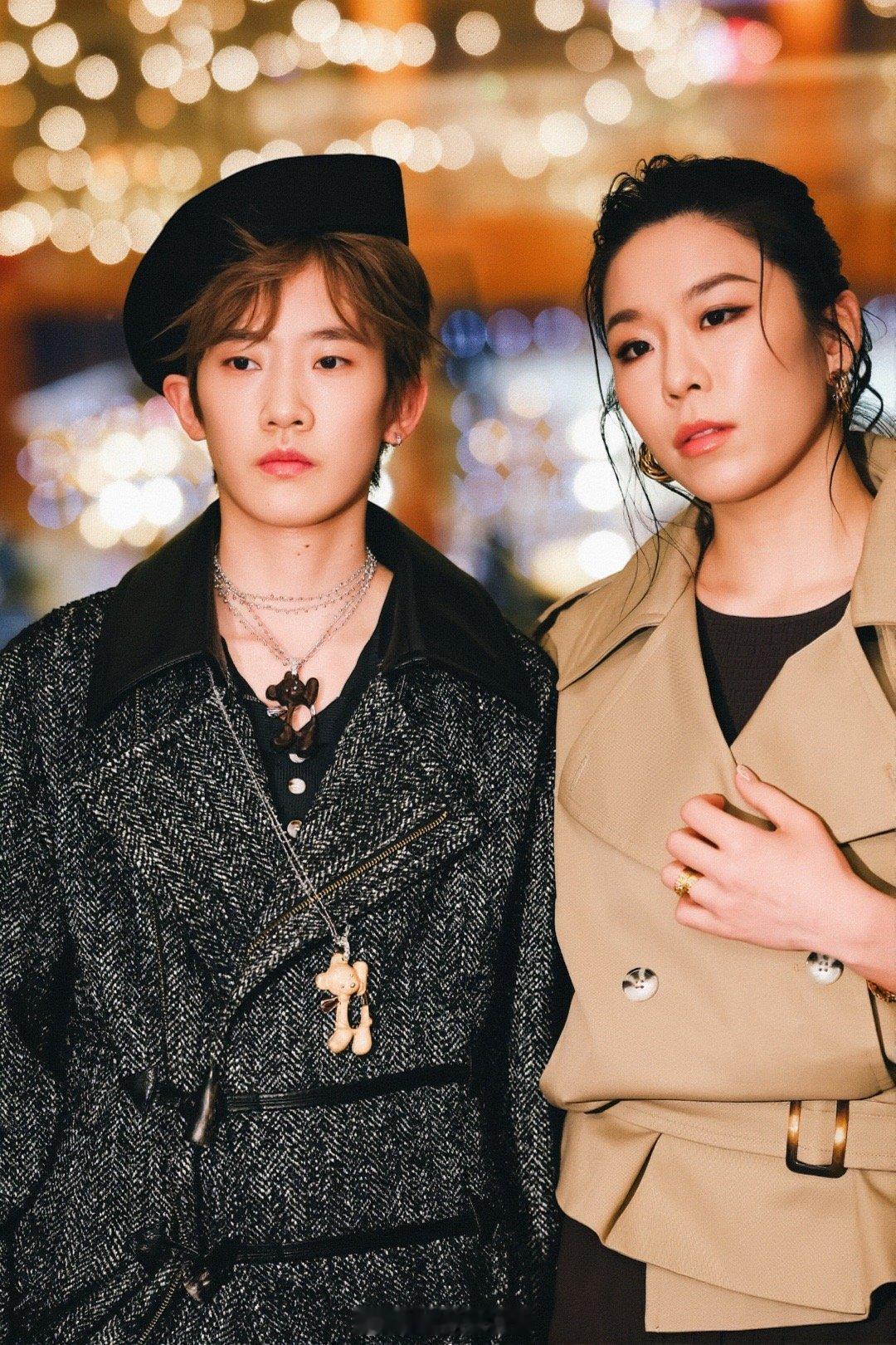 最飒的一对在这里羽联总决赛颁奖典礼世说新羽