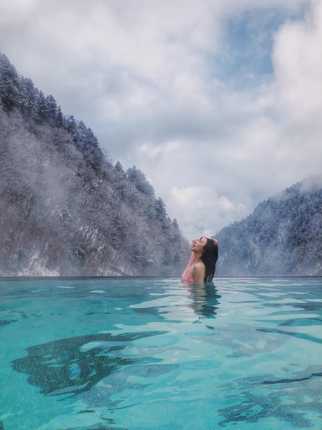 旅行日记|在雪山泡温泉是冬季最好的度假吧