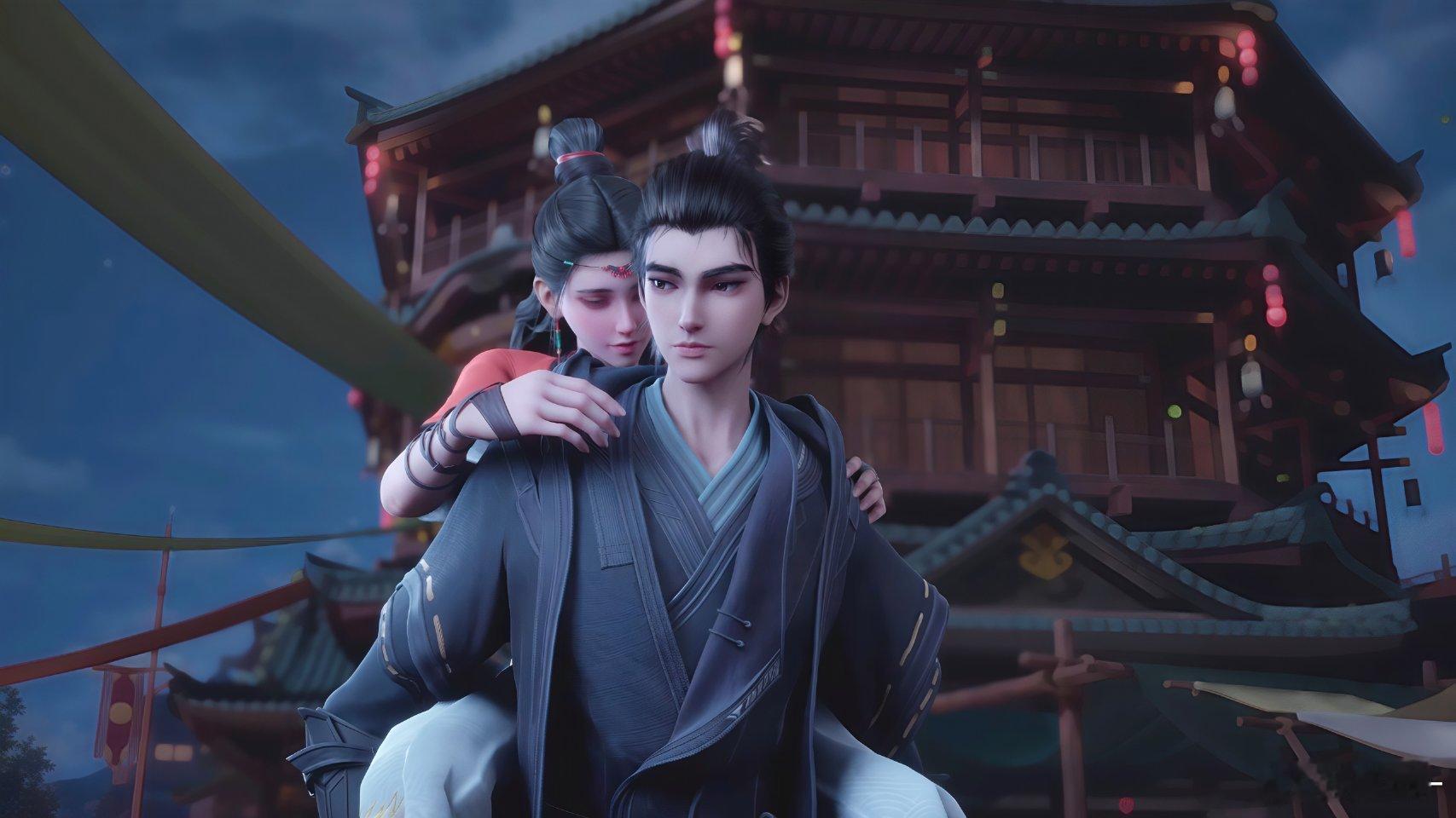 沧元图第三季新皮肤爆料沧元图动画 太得劲了！新造型眼前一亮，前传灯会约会甜晕，真