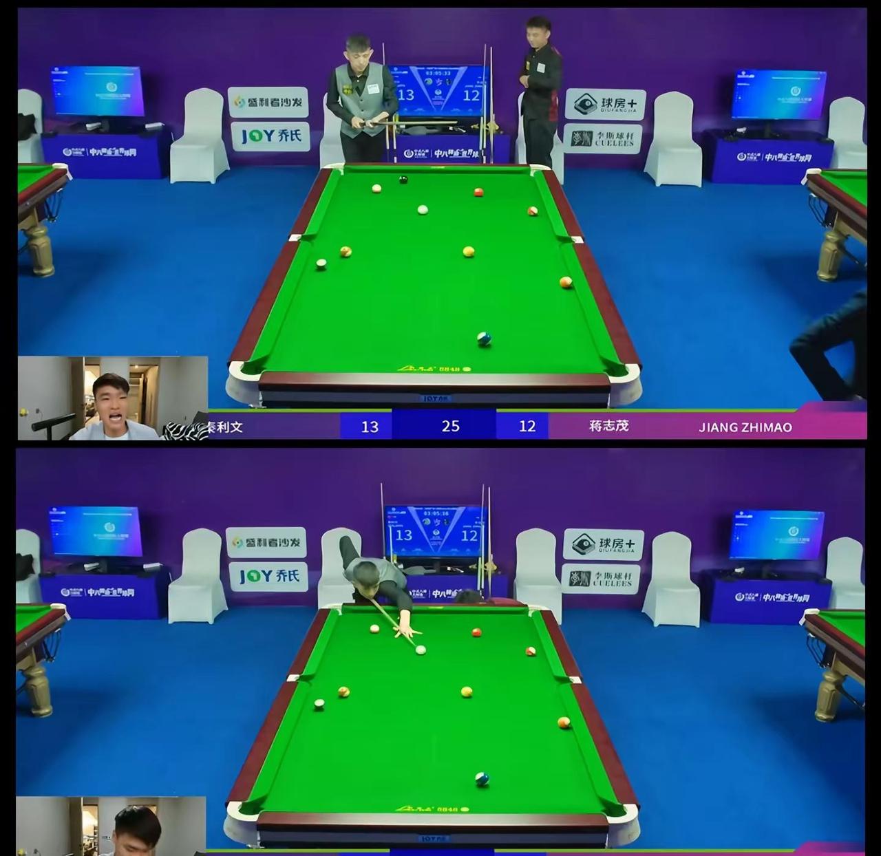 落后的时候向上天祈祷，回应他的是当年的887台球 秦利文 乔氏总决赛500万