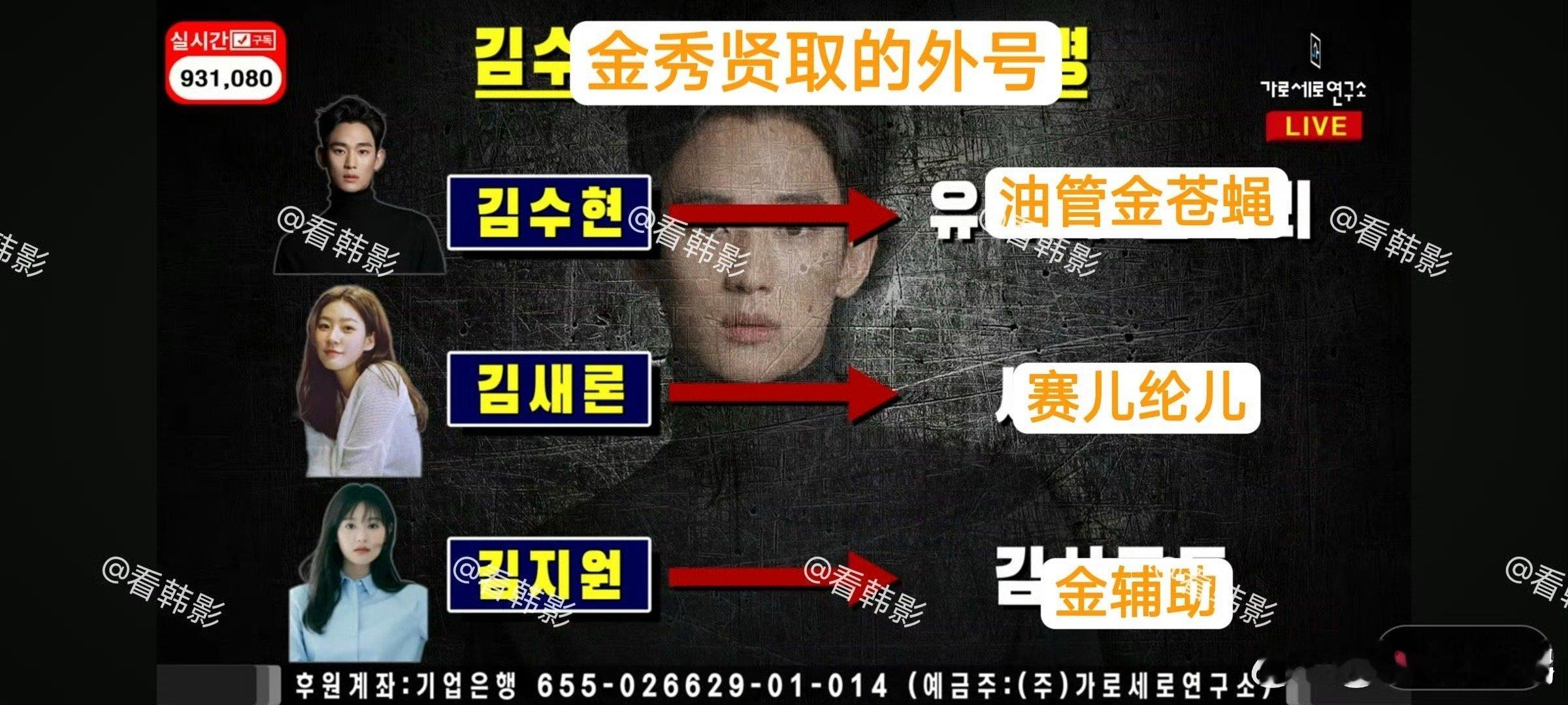 金秀贤给金赛纶金智媛取的外号 金秀贤还给金赛纶金智媛取外号[吐]金赛纶——赛儿纶