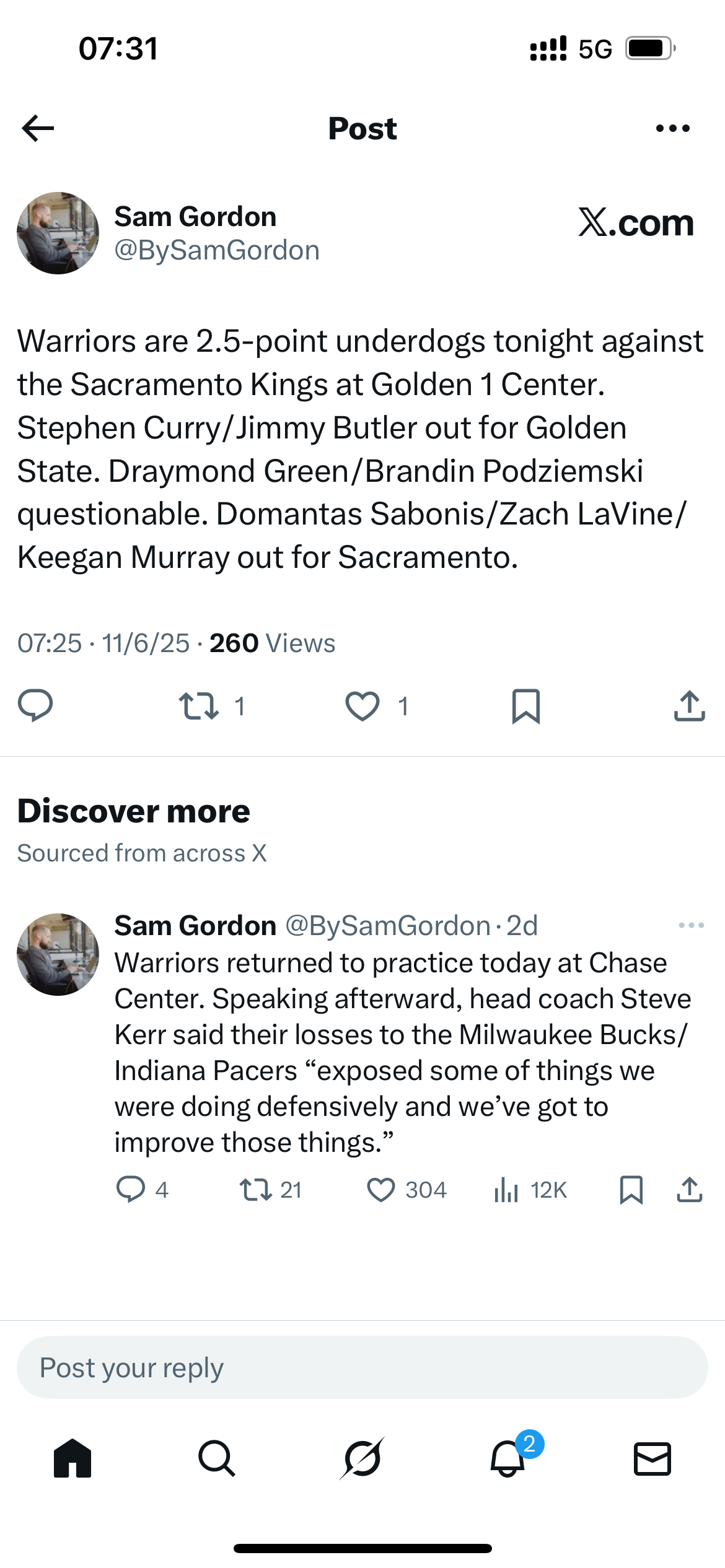 斯蒂芬·库里/吉米·巴特勒缺席金州勇士队的比赛。德雷蒙德·格林/布兰丁·波杰姆斯