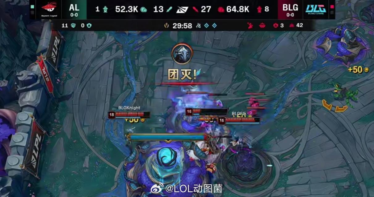 恭喜BLG 2-1 战胜AL，成功复仇！BLG复仇ALBLG让一追二AL ​​​