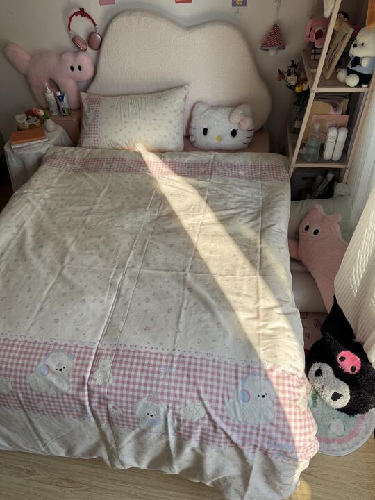 夏天一定要试试纯棉的四件套！