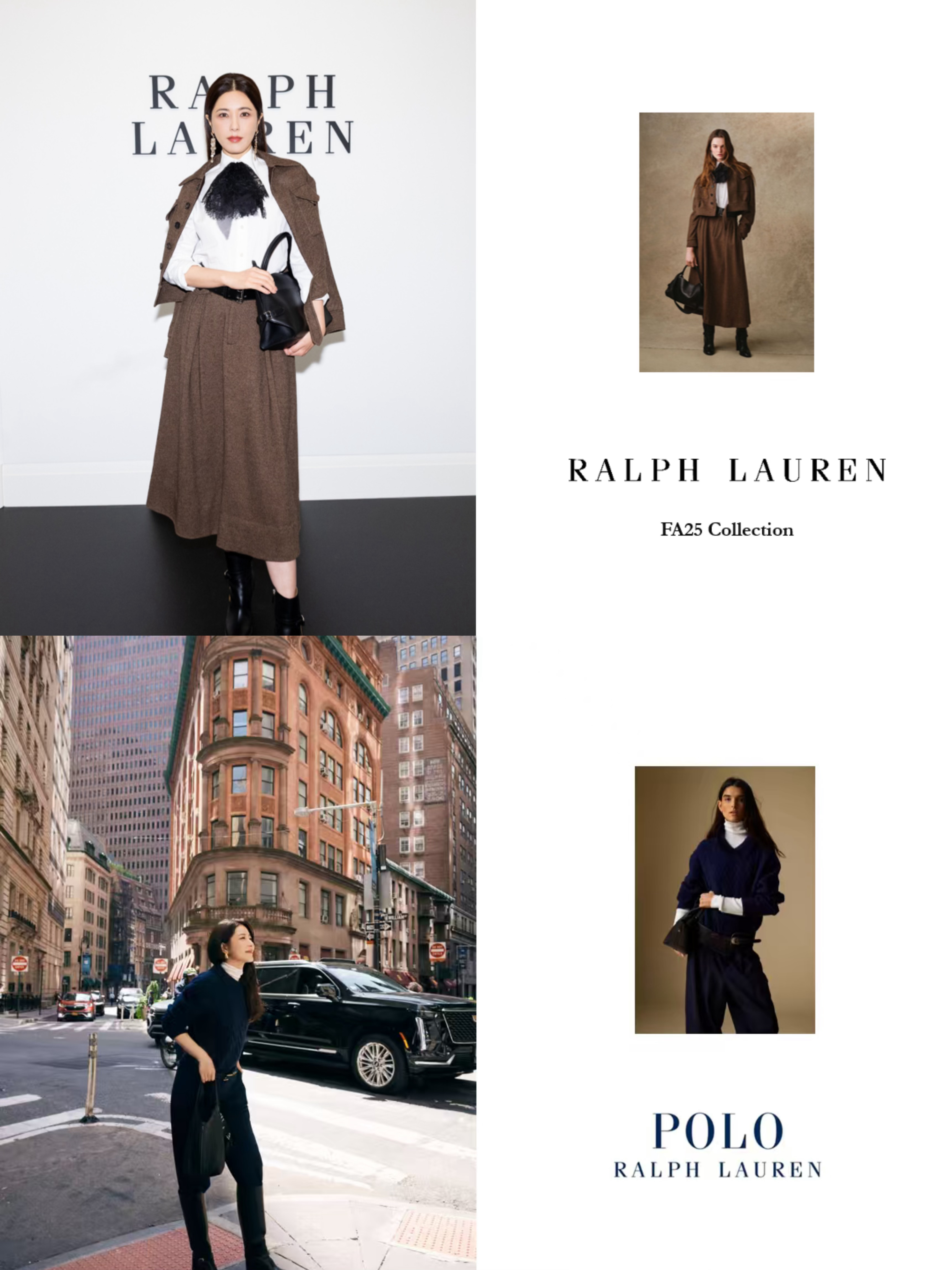 Ralph Lauren Spring 2026.拉夫劳伦26春季时装秀，演员姚