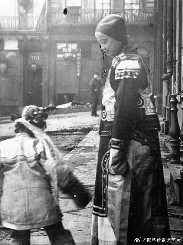 二十世纪初的美国旧金山唐人街 