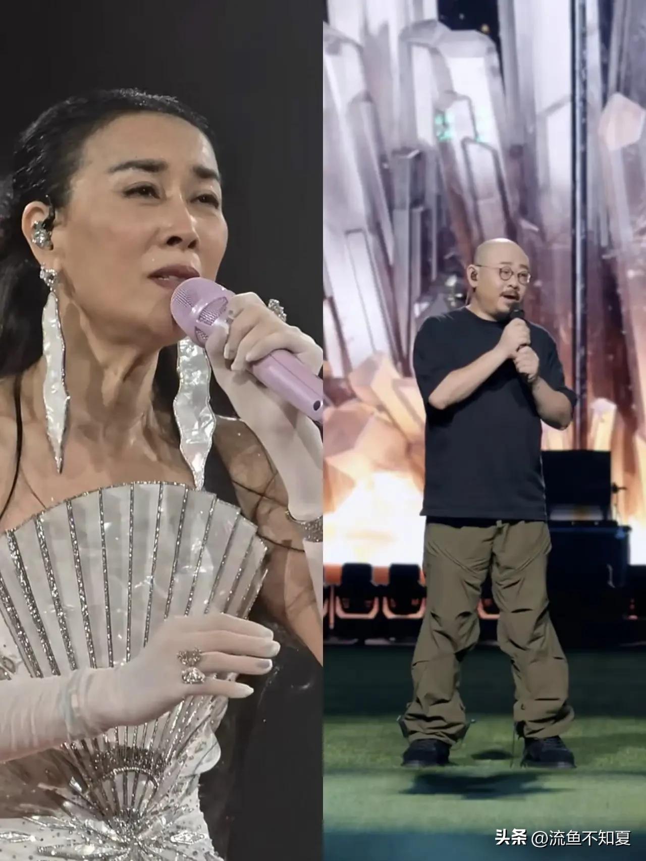 那英这场演唱会，如果非要和刀郎比较，那我只能说，她比刀郎强在了助阵的朋友比较多。
