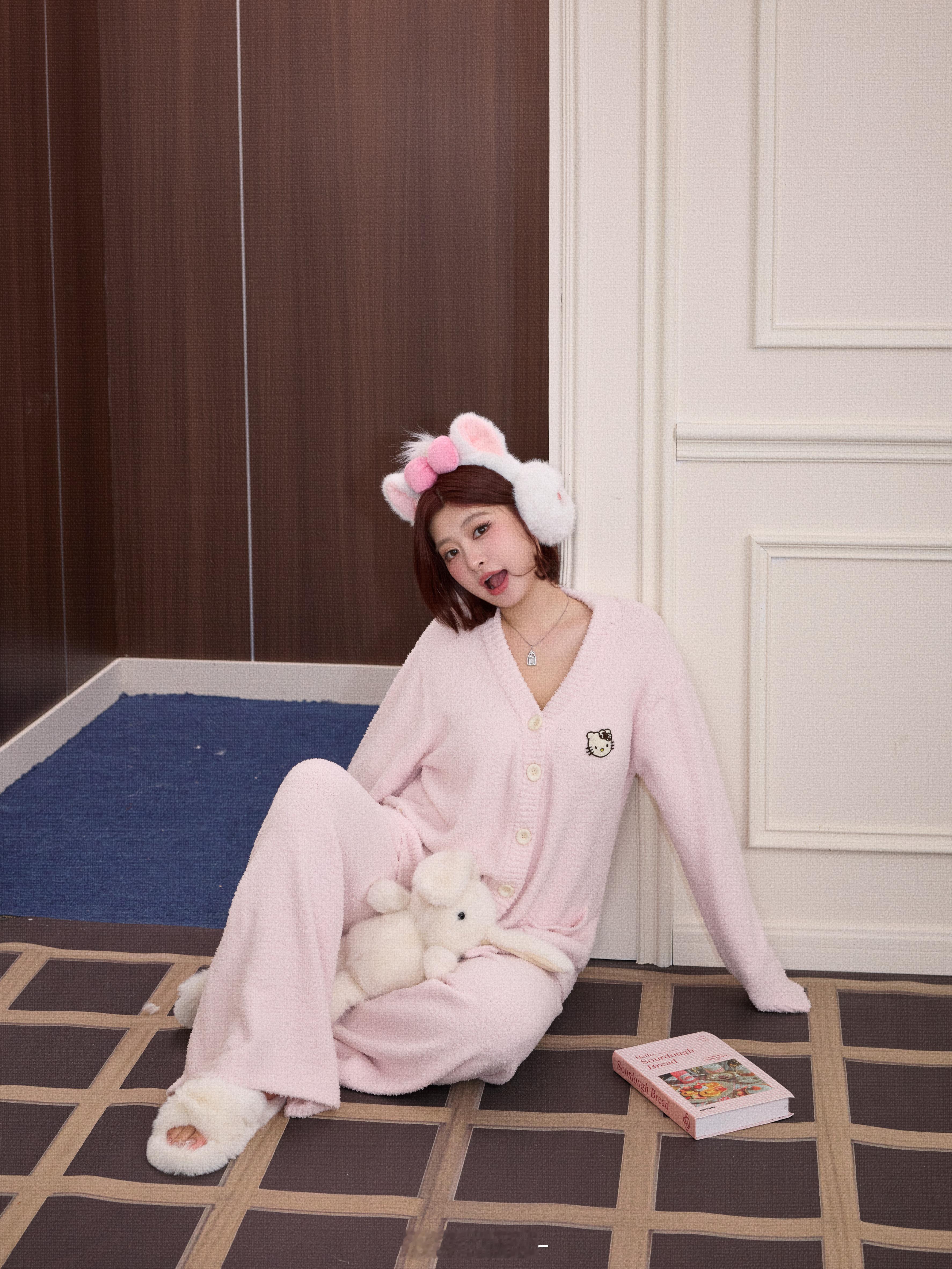 舒服到秒入梦乡的“棉花糖睡衣”🍬𓏲 ◟巨巨巨显白的睡衣套装～好可爱啊[憧憬]