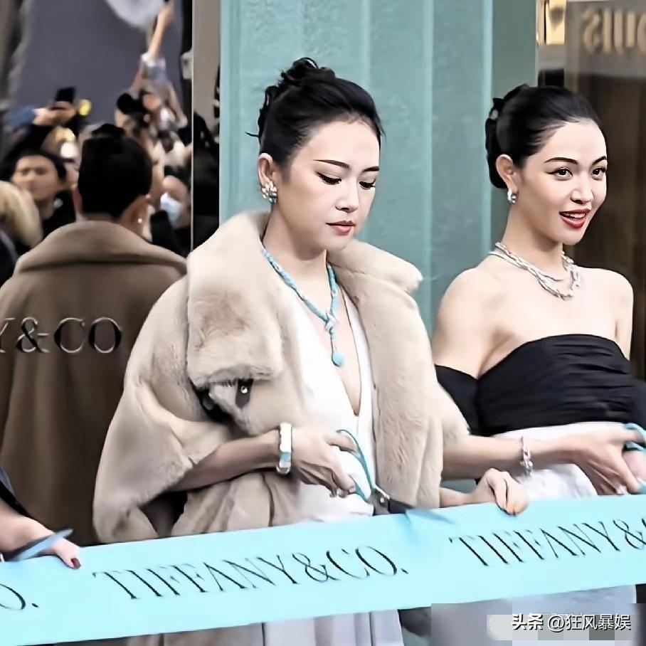 蒂芙尼活动变“修罗场”，章子怡黑脸冷对“抢C位”

蒂芙尼北京活动上，剪彩合影环