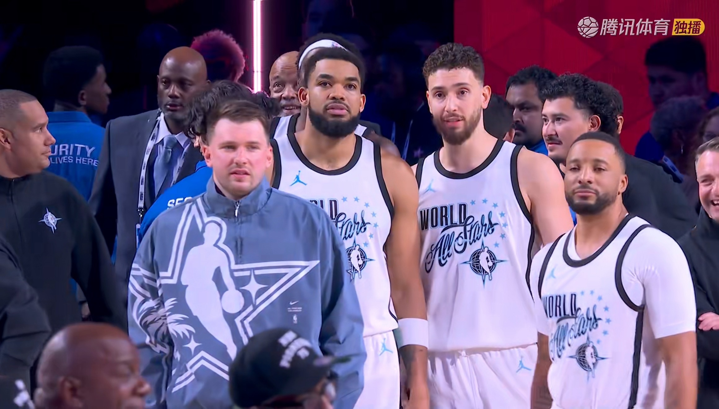 2026NBA全明星东契奇感觉已经完成了今年全明星的比赛