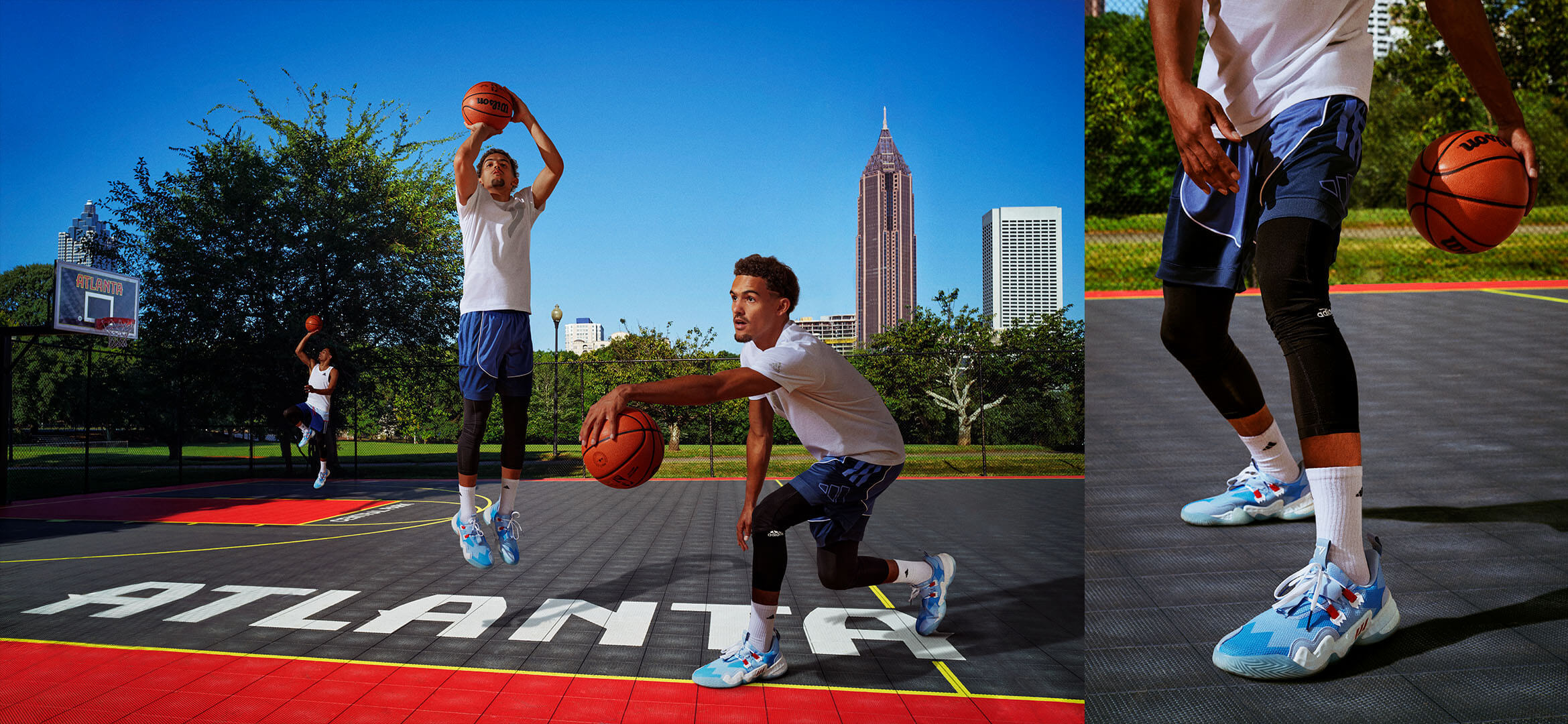 adidas trae young  1 Be The One球鞋广告球鞋海报鞋