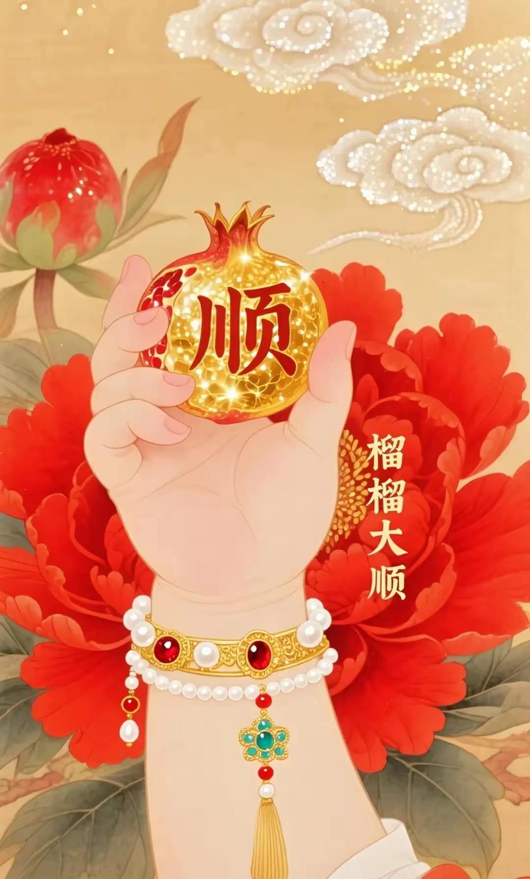 咸鱼翻身乘东风，金鲤上案笔生花，张口便出春风雨，润己泽人自在天