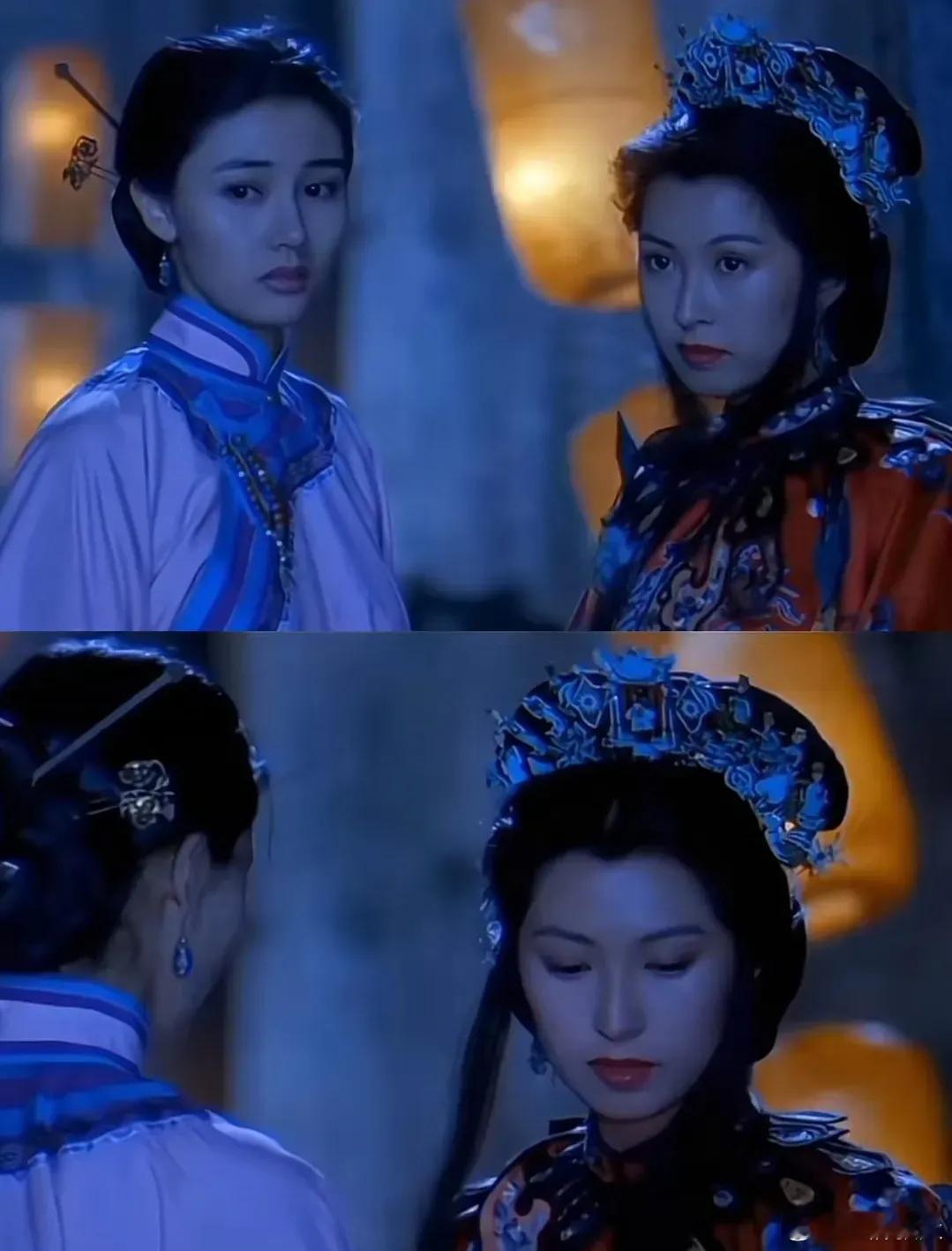 《黄飞鸿》里，李嘉欣妥妥被郭蔼明秒了啊！郭蔼明平时单看可能没那么惊艳，但只要和美