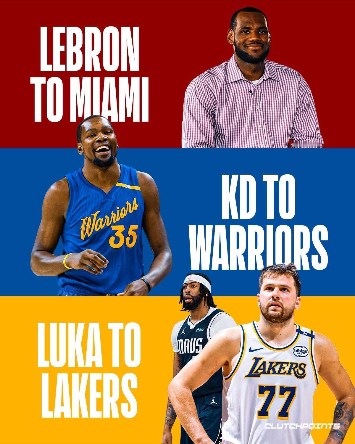 美媒：那个对联盟影响最大？nba休赛期 ​​​