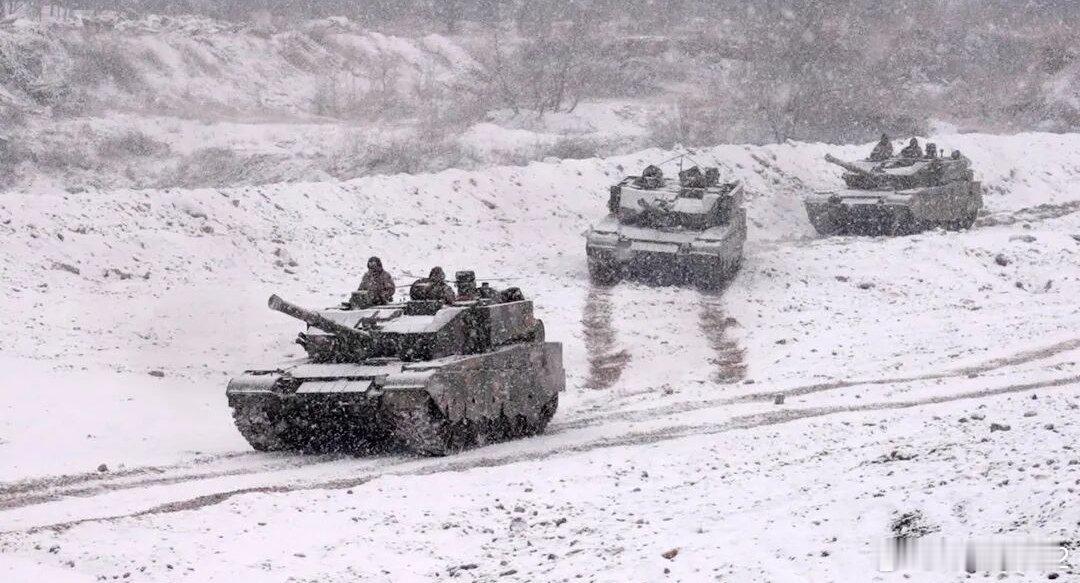 雪中横行目标，格陵兰！惊闻外媒用J20AE保卫格陵兰。不如这张陆军老大哥烽火问鼎