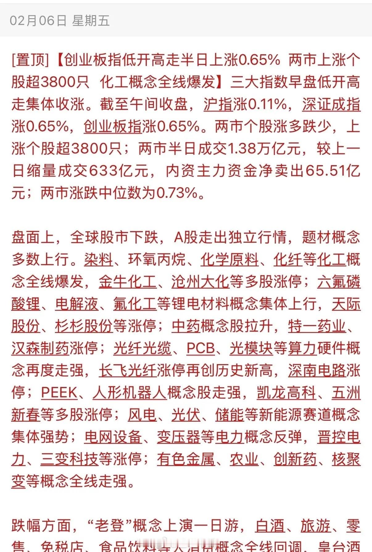 AI全线暴跌，走向均值回归之路！老登所特有的食品行业和传统医药行业也将会走向均值