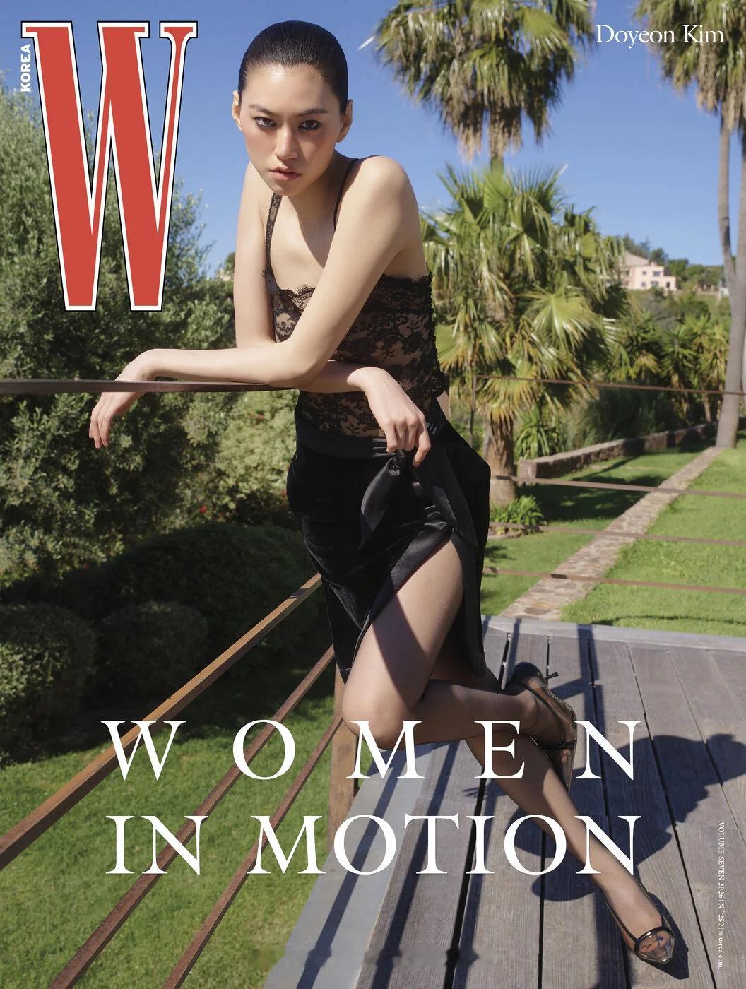 金度延 x Saint Laurent｜W KOREA July 2026.7月