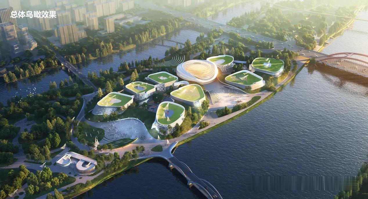 金华五百滩概念方案效果图曝光！金华五百滩未来长这样？你期待吗？