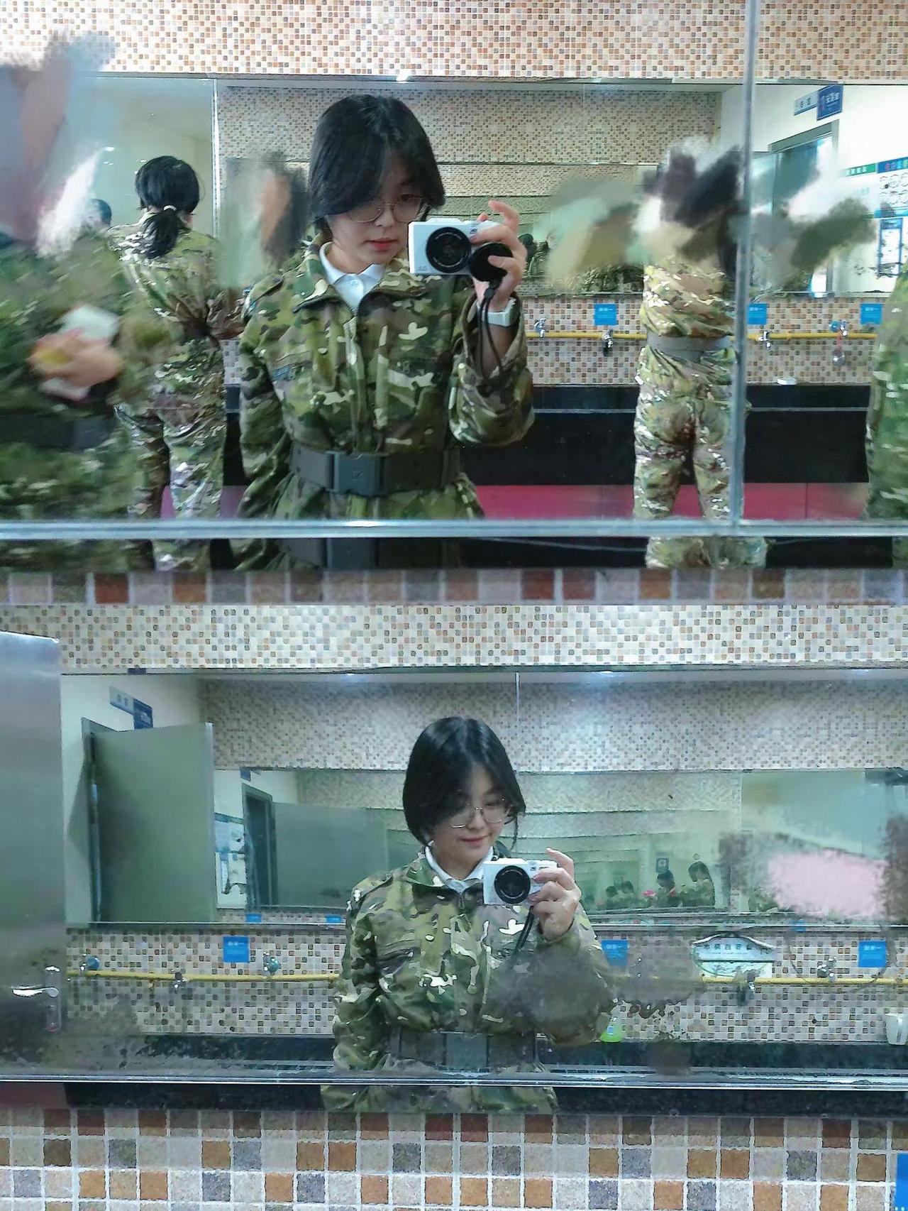 麻辣女兵退伍。军训 麻辣女兵 新兵