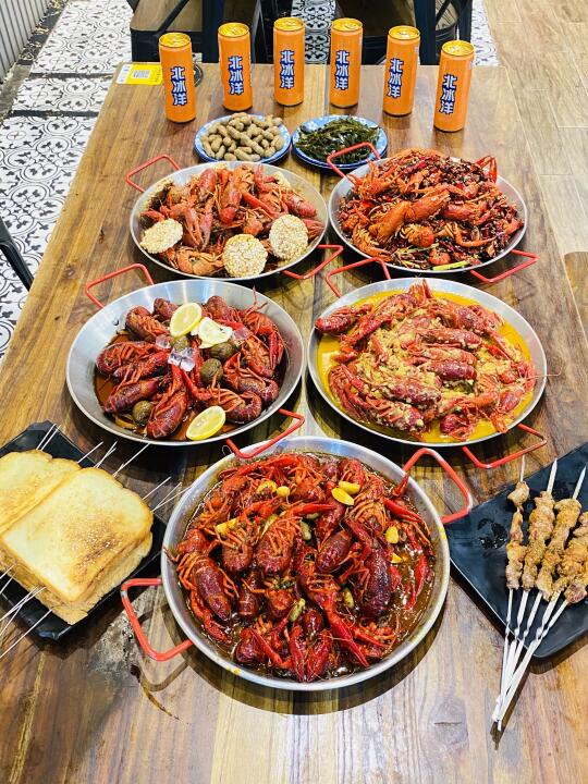 🦞来茶南张记赴小龙虾之约！💕