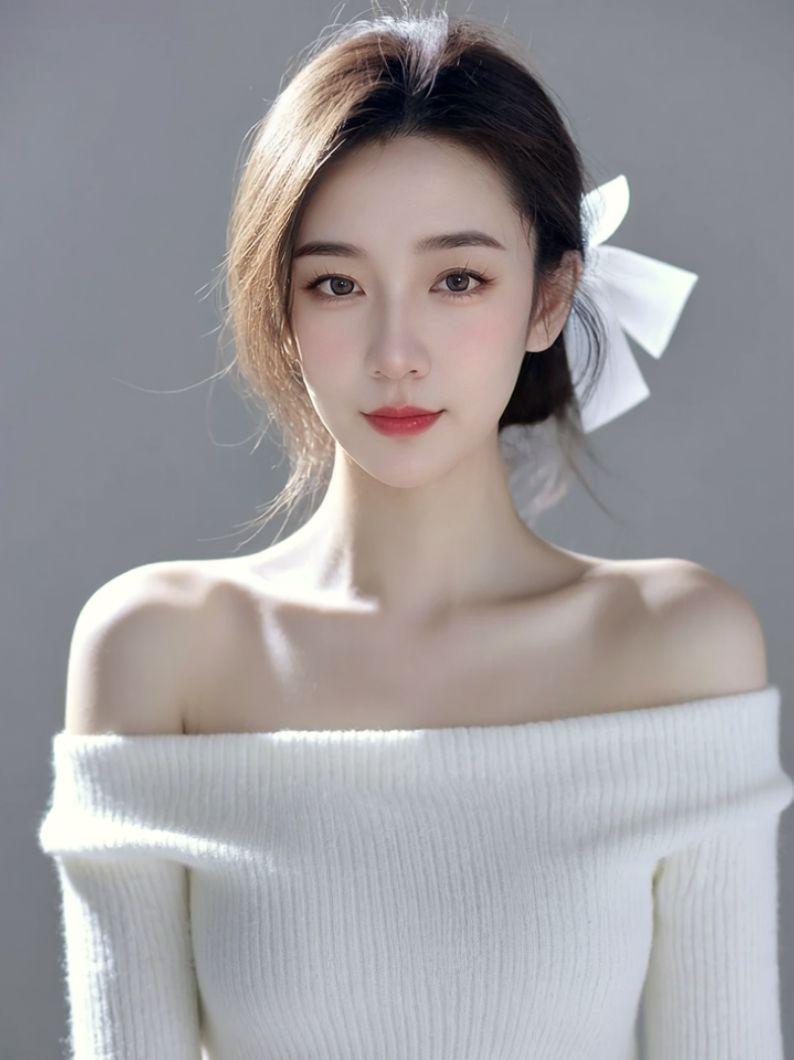 AI飘带甜美像