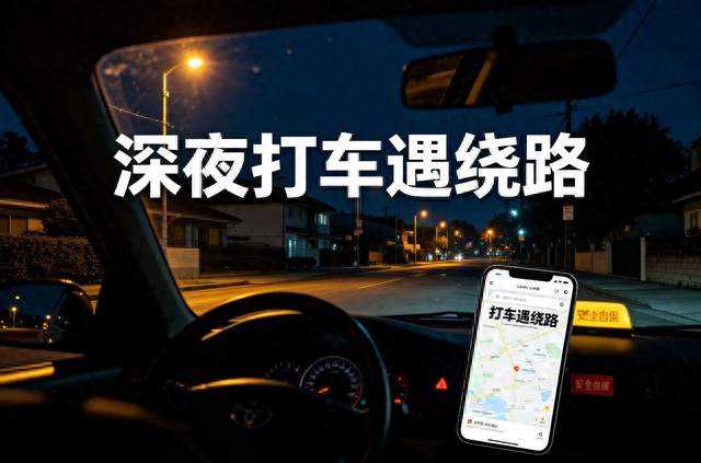 凌晨打车回家，司机反复绕路，我正要投诉，他小声说：别回头