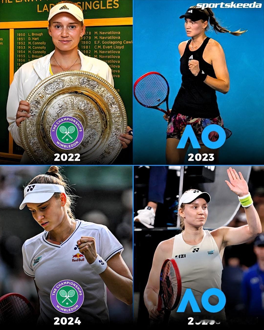 冷酷无情的莱巴金娜2:0痛击斯瓦泰克，再次闯进澳网半决赛，她能否乘胜追击，最终捧