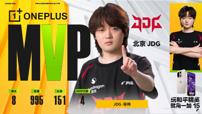 JDG16淘汰荣都开门红JDG导师夏决8淘汰MVP 荣都赛场高光开场！JDG 豪