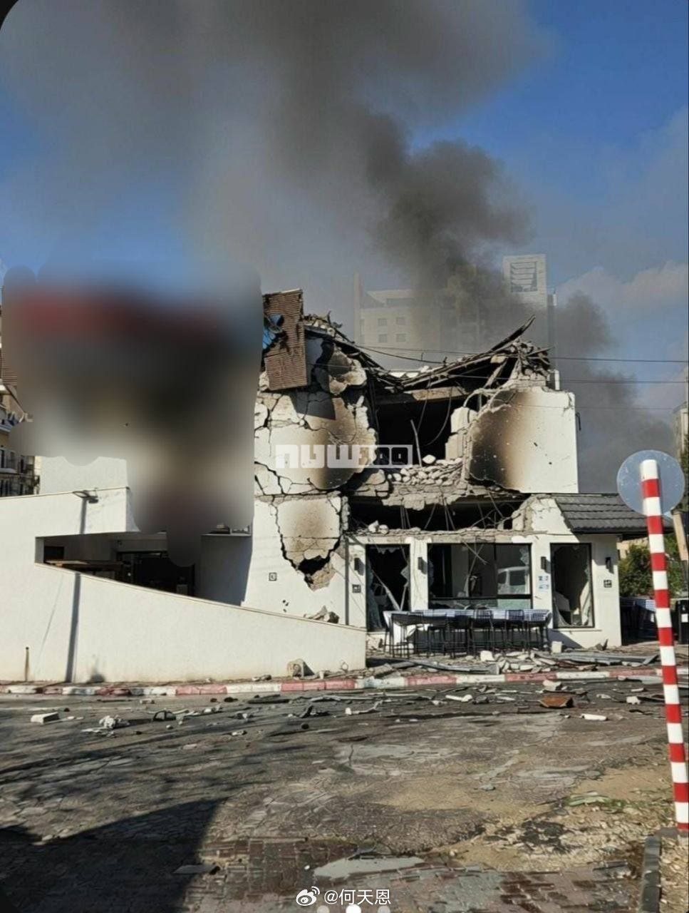 重大消息：两枚伊朗弹道导弹袭击了“网络首都”贝尔谢巴，目前，已造成 2 人受伤，