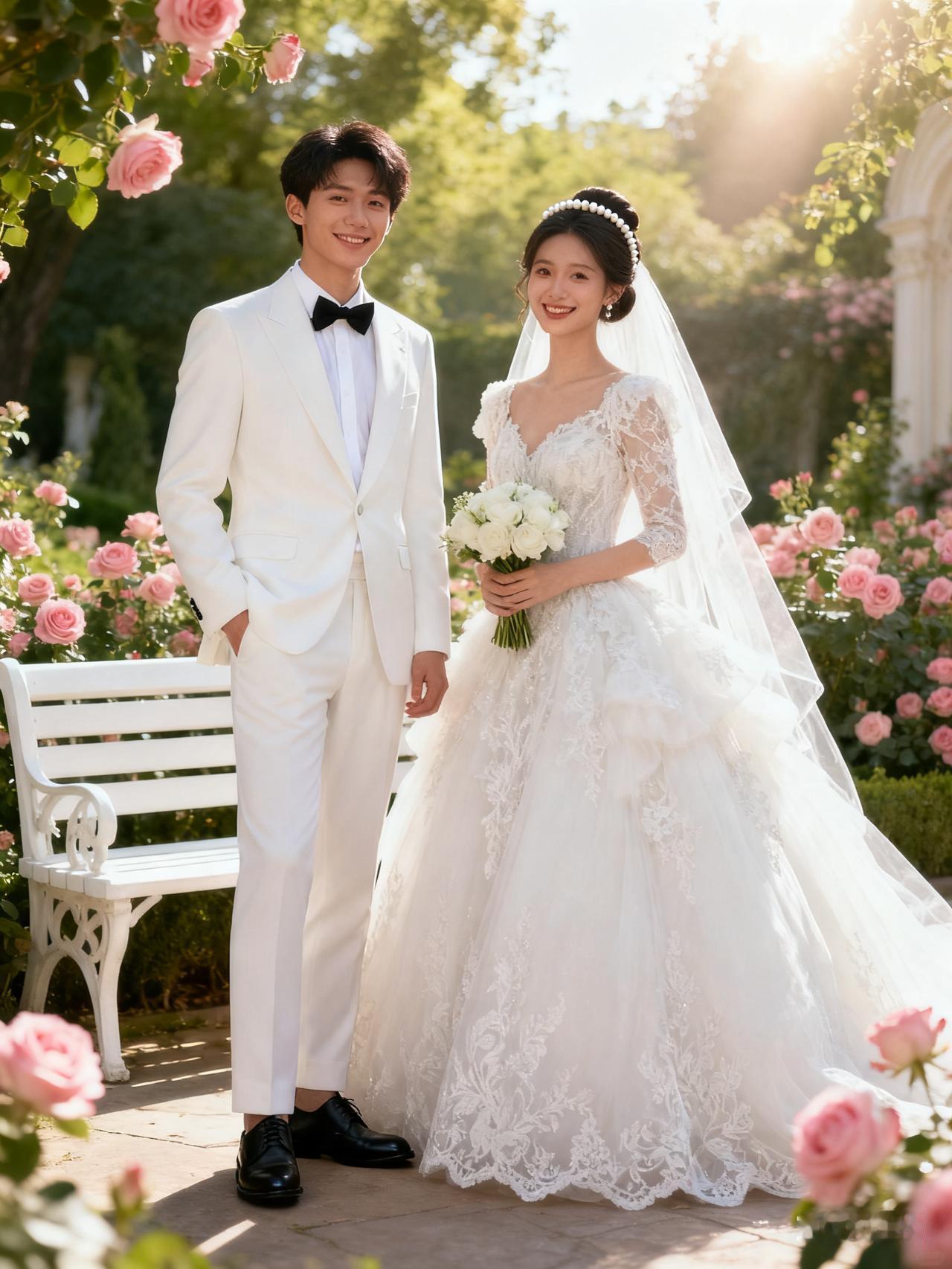 前同事小姑娘结婚了，不领证，其它都按正常结婚流程来。小姑娘刚22岁，没有所谓的情