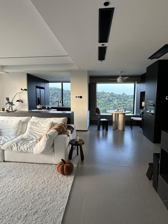 山边快要下雨的天🌦️原来是这样的