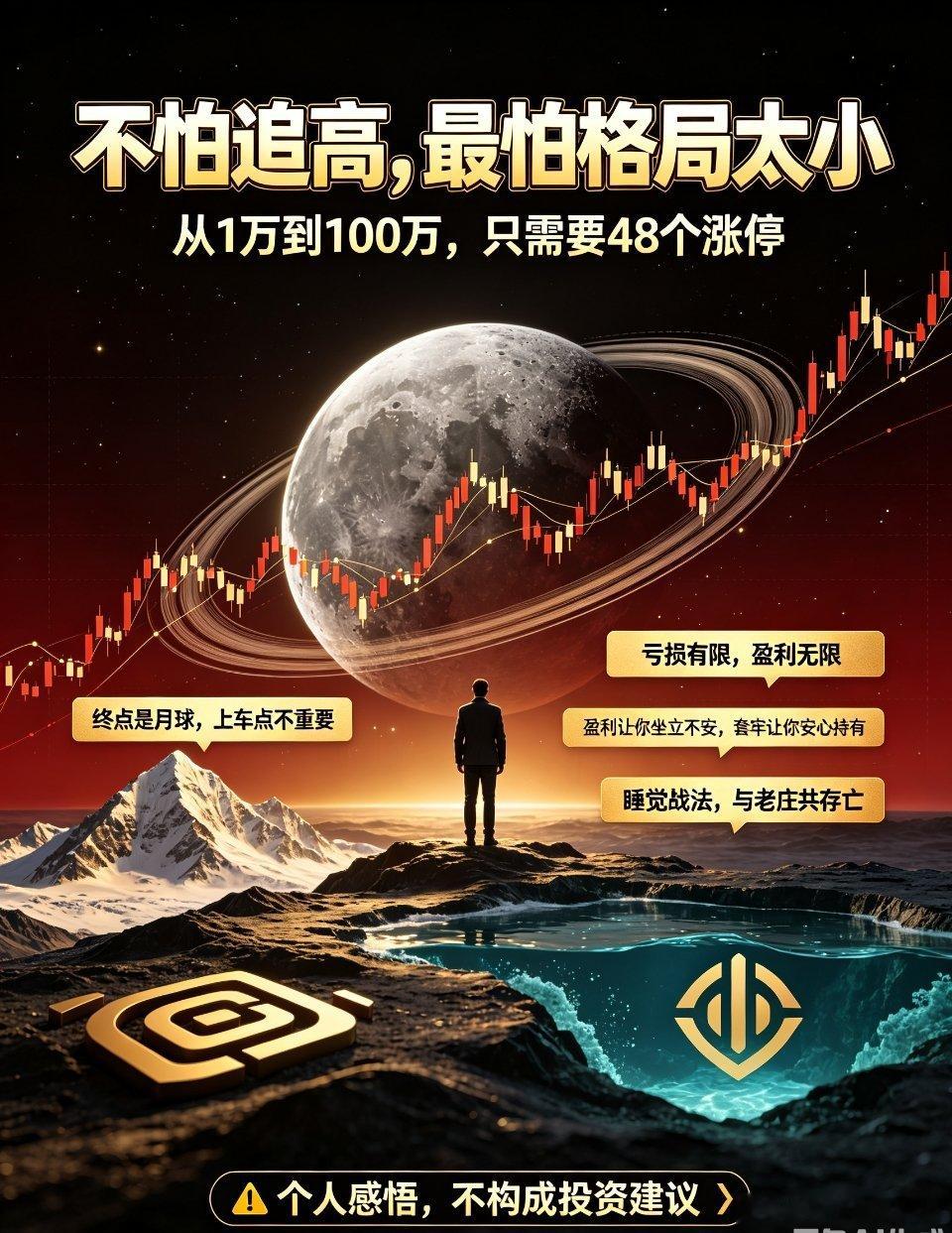 股市最通透的复利真相：不怕追高，最怕格局太小炒股多年，终于读懂市场最残酷、也最真