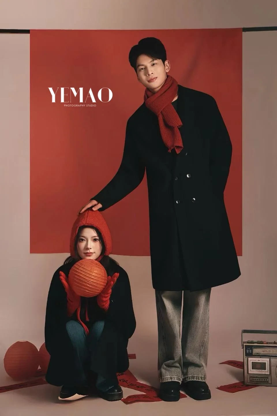 2026和恋爱搭子的新年写真♥️武汉情侣写真