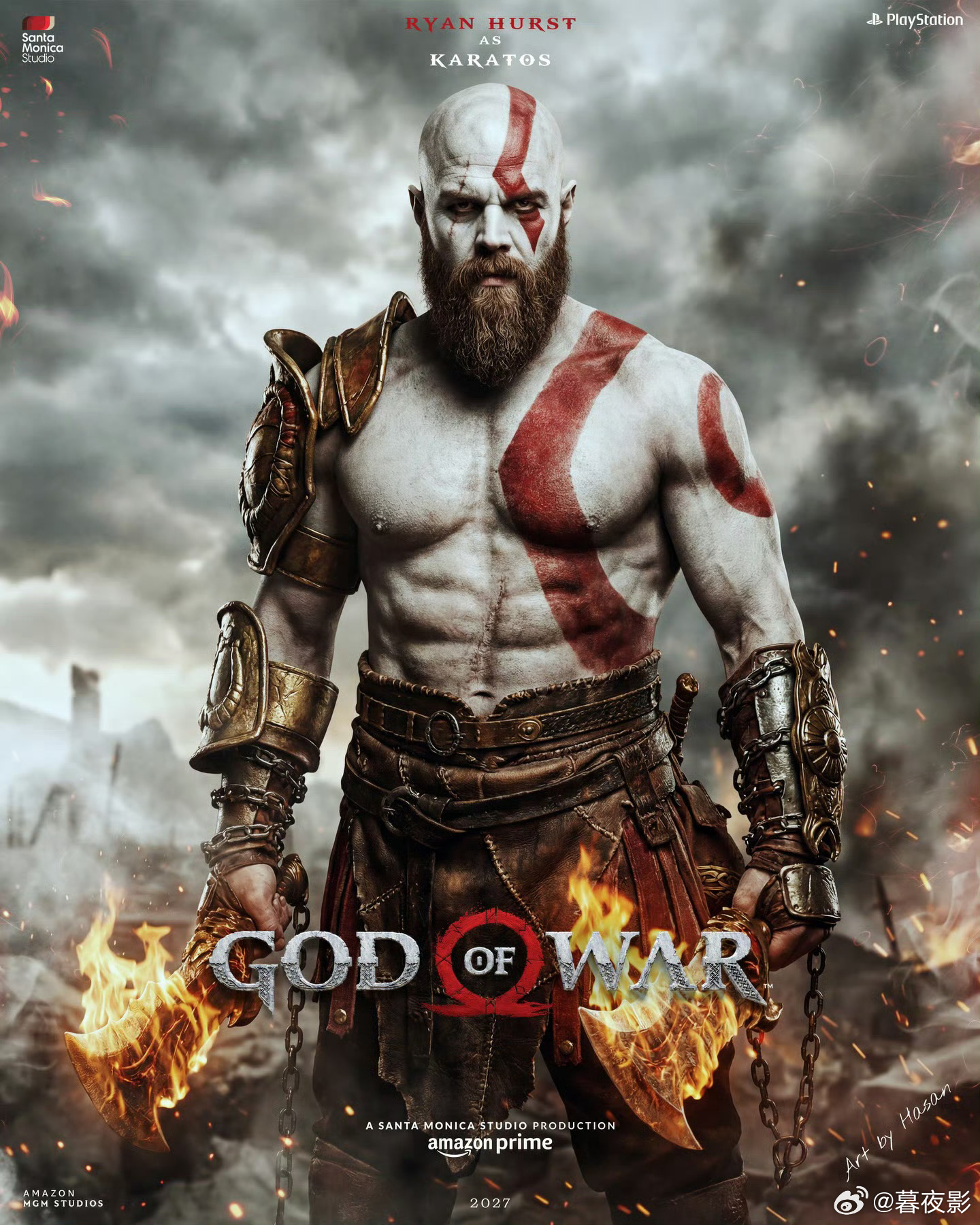 战神真人剧集主演 Prime Video打造的根据PS同名游戏改编的新剧《战神》