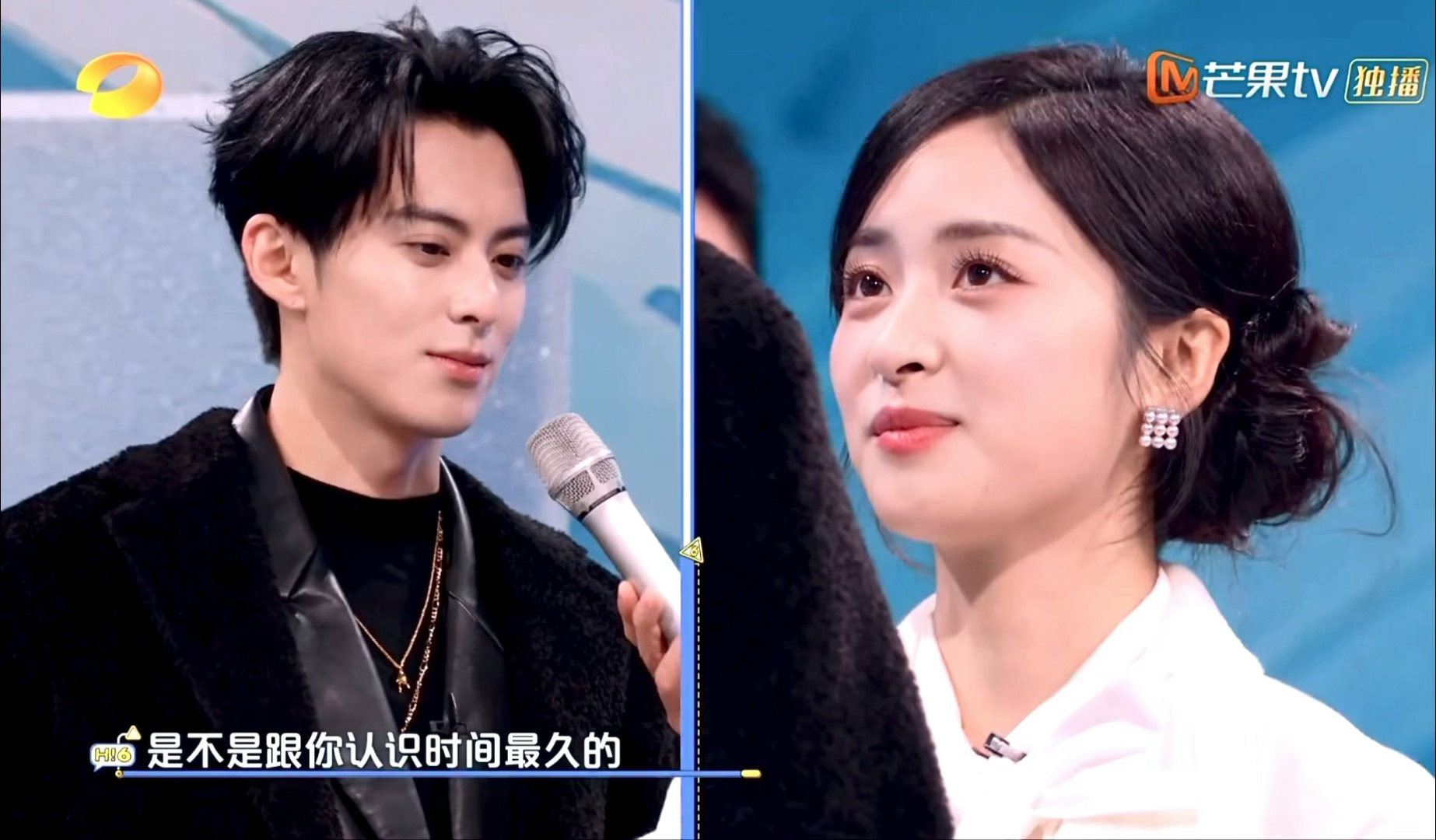 哎哟好萌啊好萌啊！！“但是你相信我，我在我们这几个队员里面是不是跟你认识最久的。